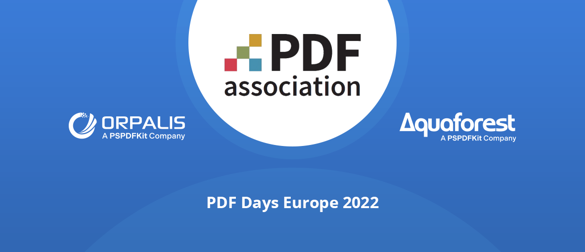 PDF Days Europe 2022